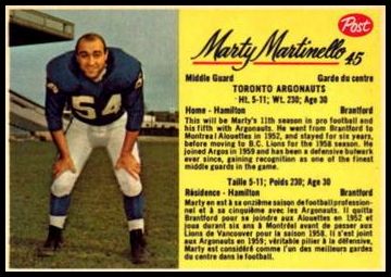 45 Marty Martinello